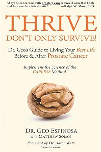 New Book on Prostate Cancer Treatment by Dr. Geo Espinosa