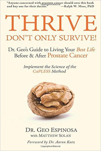 New Book on Prostate Cancer Treatment by Dr. Geo Espinosa
