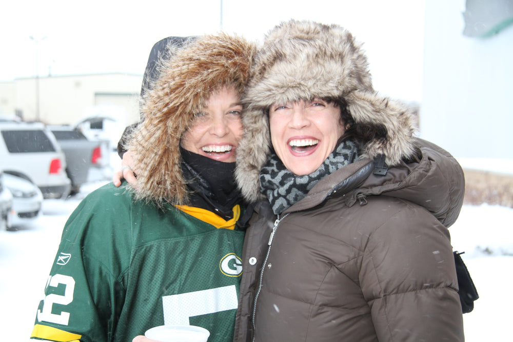 Mr. Happy Conquers Lambeau Field